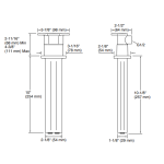 📦現貨發售📦Kohler K-26326T-CP STATEMENT 10" 多功能天花板式頭頂花灑臂 (拋光鍍鉻)
